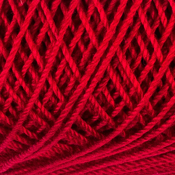 Crochet Thread Size 10 494 Victory Red from Red Heart Classic Mercerized Cotton